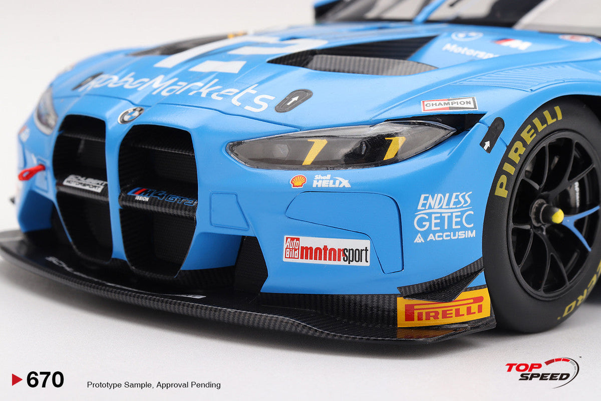 [Preorder] Topspeed 1:18 BMW M4 GT3 EVO #33 Schubert Motorsport 2025 DTM Zandvoort Race 1 Winner TS0670