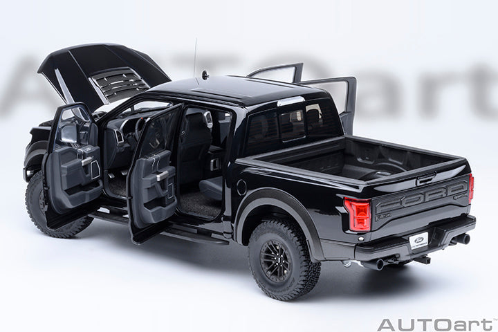 AUTOart 1:18 Ford F-150 Raptor Supercrew 2019 Agate Black 72947