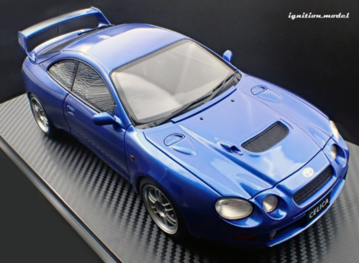 Ignition Model 1:18 "Toyota Celica GT-FOUR (ST205)  Blue Metallic IG3676