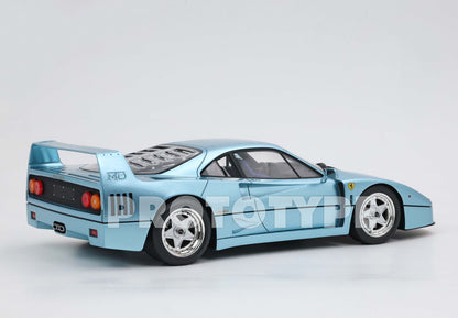 BBR 1:18 Ferrari F40 Hyperion Blue P18151I