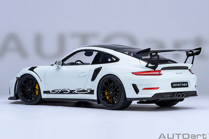 AUTOart 1:18 Porsche 911 (991.2) GT3 RS, Weissach Package White 78176