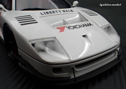 Ignition Model 1:18 LB-Works Ferrari F40 White IG3752