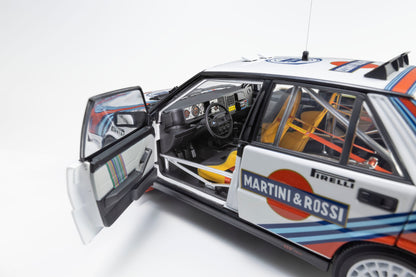 Kyosho 1:18 Lancia Delta HF 4WD 1987 Olympus Rally MARTINI ROSSI Nr. 3 08960E