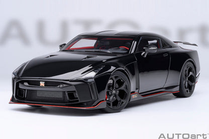 AUTOart 1:18 Nissan GT-R50 ITALDESIGN - Black / Matt Black 77513