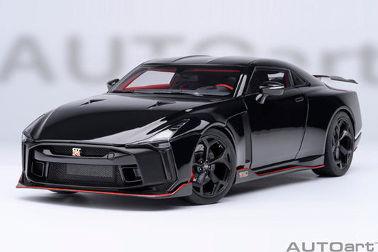 AUTOart 1:18 Nissan GT-R50 ITALDESIGN - Black / Matt Black 77513
