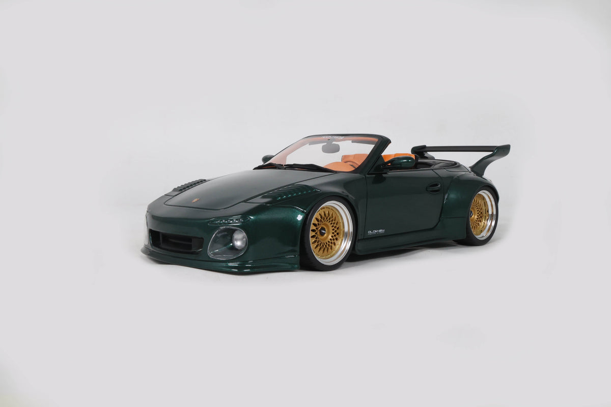 GT Spirit 1:18 OLD & NEW TOKYO AUTO SALON GREEN 2024 GT548