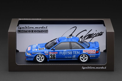 Ignition Model 1:18 FUJITSU TEN TOM'S COROLLA (#36) 1991 JTC With Mr. Sekiya IG3862