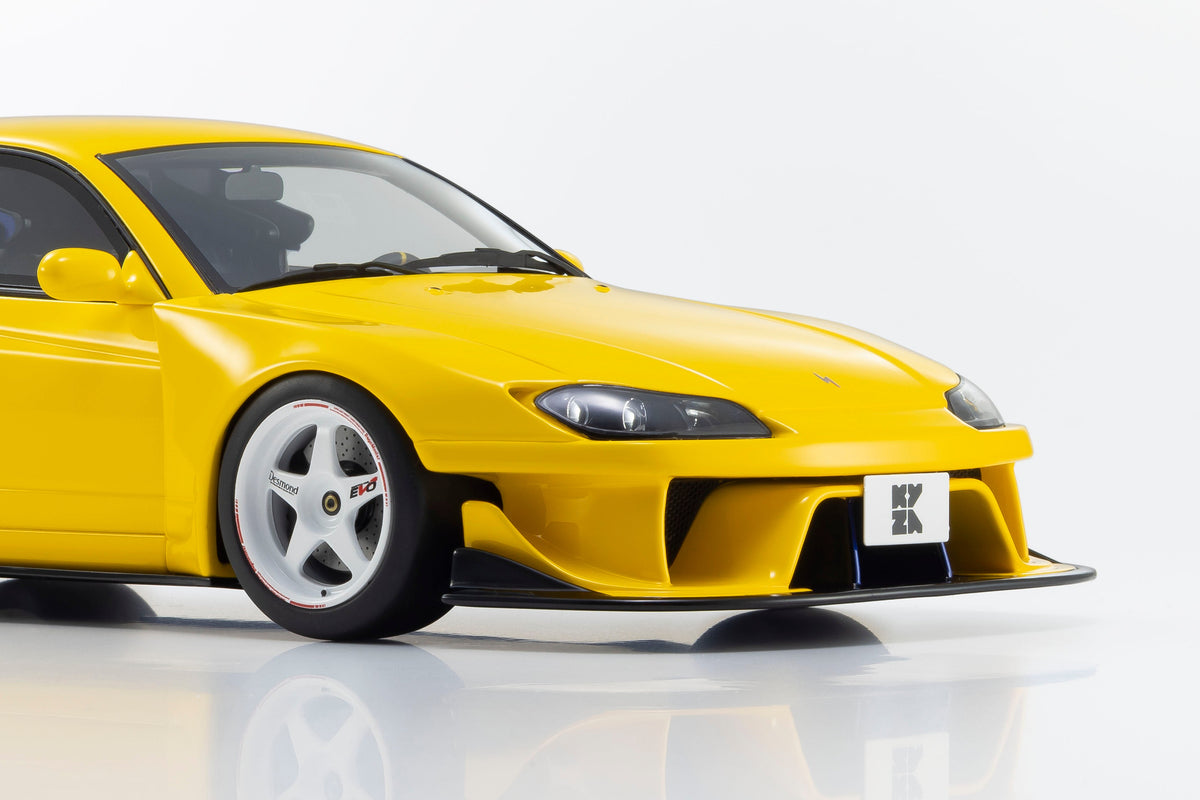 Kyosho 1:18 Nissan Silvia S15 Khyzyl Saleem (Yellow) KSR18066Y
