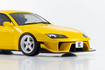 Kyosho 1:18 Nissan Silvia S15 Khyzyl Saleem (Yellow) KSR18066Y
