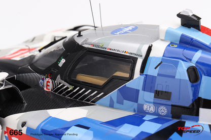 [Preorder] Topspeed 1:18 BMW M Hybrid V8 #15 BMW M TEAM WRT 2025 Le Mans 24 Hrs TS0665