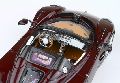 [Preorder] BBR 1:18 Pagani Utopia Roadster Full Carbon Red P18245A