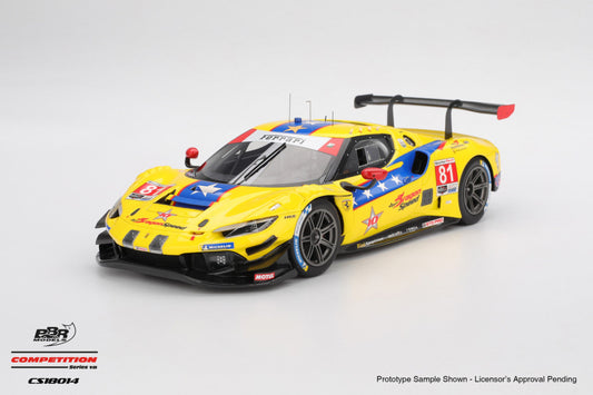 [Preorder] BBR Model 1:18 "Ferrari 296 GT3 #81 DragonSpeed  2025 IMSA Daytona 24 Hrs"	CS18014