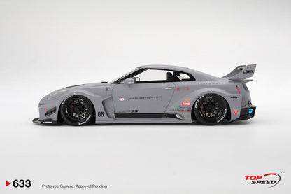 [Preorder] Topspeed 1:18 Nissan LB-Silhouette WORKS GT 35GT-RR Ver.1 Matt Grey TS0633
