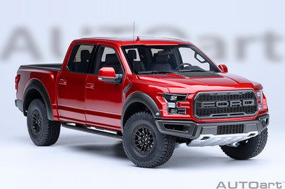 AUTOart 1:18 Ford F-150 Raptor Supercrew 2019 Ruby Red 72948