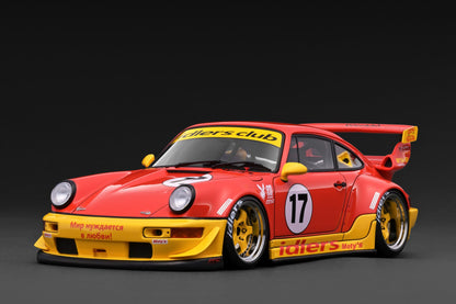 [Preorder] Ignition Model 1:18 RWB 964  Red / Yellow IG3948
