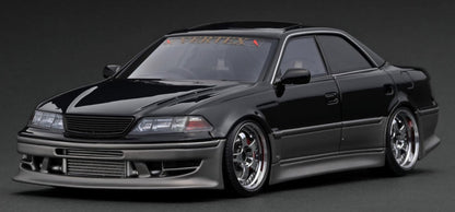 Ignition Model 1:18 VERTEX JZX100 MARK-II Black/Gun Metallic IG3579