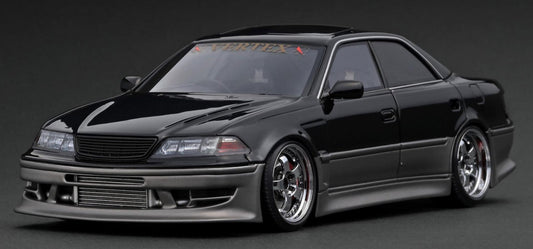 Ignition Model 1:18 VERTEX JZX100 MARK-II Black/Gun Metallic IG3579