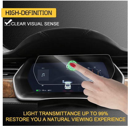 Instrument screen tempered film [13 inch] suitable for Tesla Model S/X 2017-2020