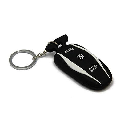 Premium Silicone Tesla Key Fob Cover | Embossed Buttons | Model S Design | Waterproof
