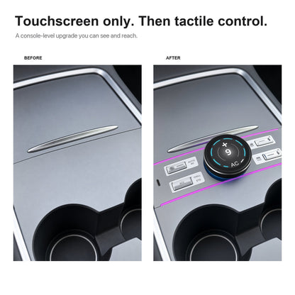 LCD Rotary Control Dock for Tesla Model 3 & Model Y