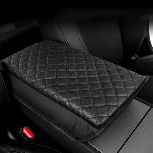 Leather Armrest Cover for Tesla Model 3 Highland / Model Y Juniper
