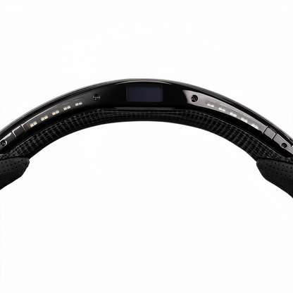 LED Carbon Fiber Steering Wheel with Lights for Tesla Model 3 / Y【Style 4】