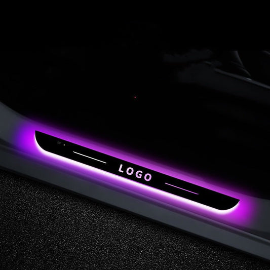 LED Illuminated Door Sill Protector for Cybertruck