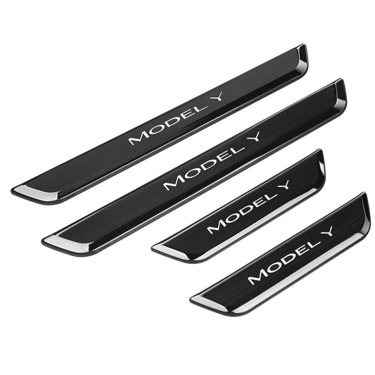 Flash Sale: LED illuminated Welcome Pedal Door Sill Protector for Model 3 | TESERY