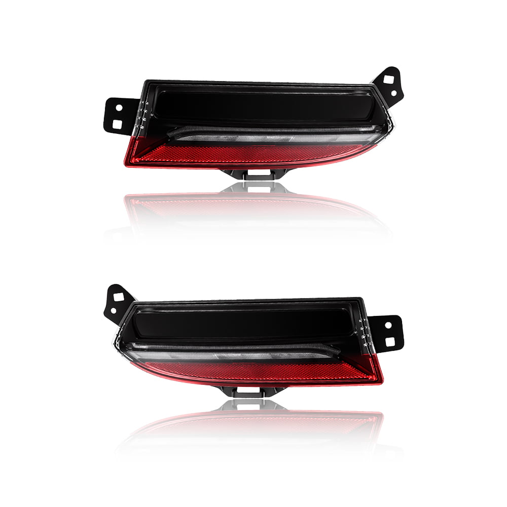 LED Rear Bumper Reflector Lights for Model 3 Highland