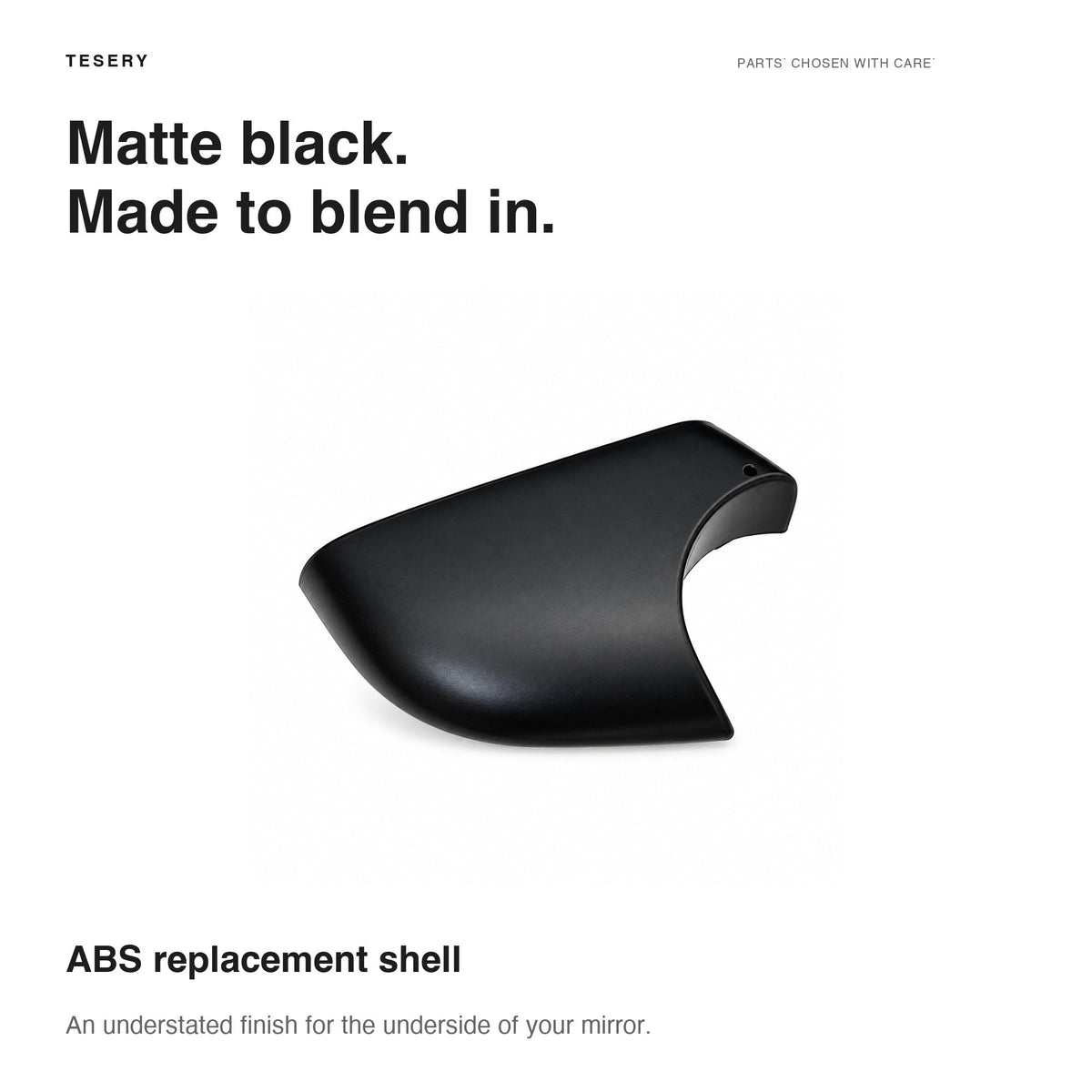 Lower Mirror Cover for Tesla Model Y / YL