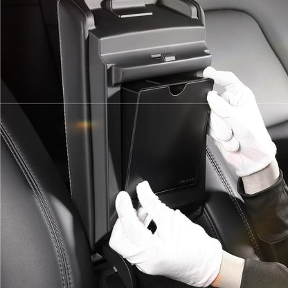 Magnetic Hidden Center Console Organizer for Model Y Juniper / Model 3 Highland