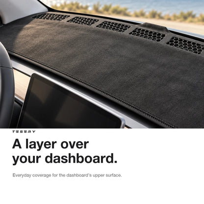 Microfiber Dashboard Cover for Tesla Model 3 & Model Y