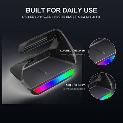 Model 3 Highland / New Model Y Under Screen Storage Box Center Console Organizer With Ambient Lighting