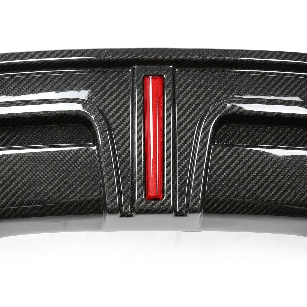 Model 3 Highland Real Carbon Fiber Rear Diffuser | Tesery
