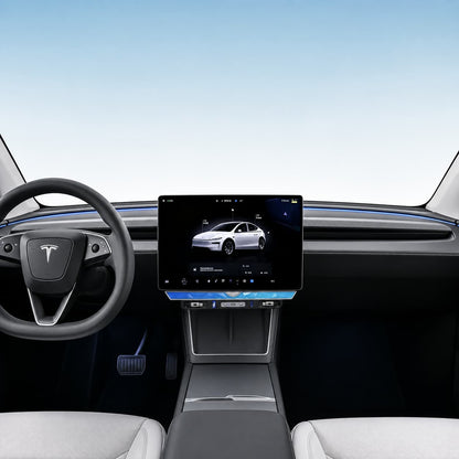 Model 3 Highland/Model Y Juniper Under Screen Crystal Dock  | 3-in-1 Ambient Light, Aromatherapy & USB Fast Charging