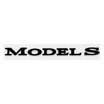 Model Name Tailgate Emblem for Tesla Model 3/Y/S/X