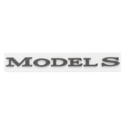 Model Name Tailgate Emblem for Tesla Model 3/Y/S/X