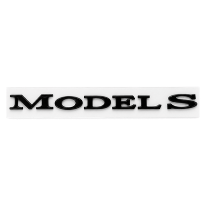 Model Name Tailgate Emblem for Tesla Model 3/Y/S/X