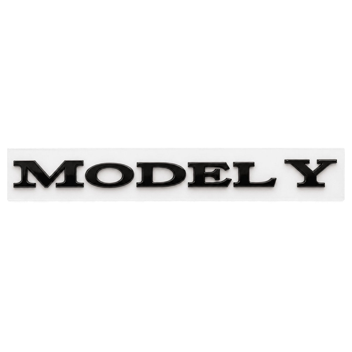 Model Name Tailgate Emblem for Tesla Model 3/Y/S/X