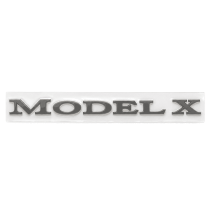 Model Name Tailgate Emblem for Tesla Model 3/Y/S/X