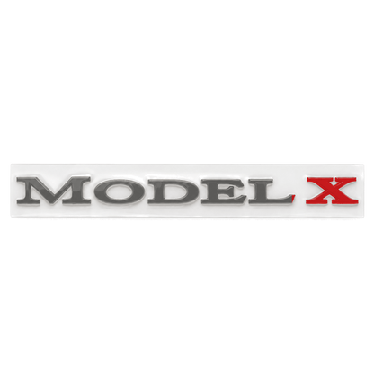 Model Name Tailgate Emblem for Tesla Model 3/Y/S/X