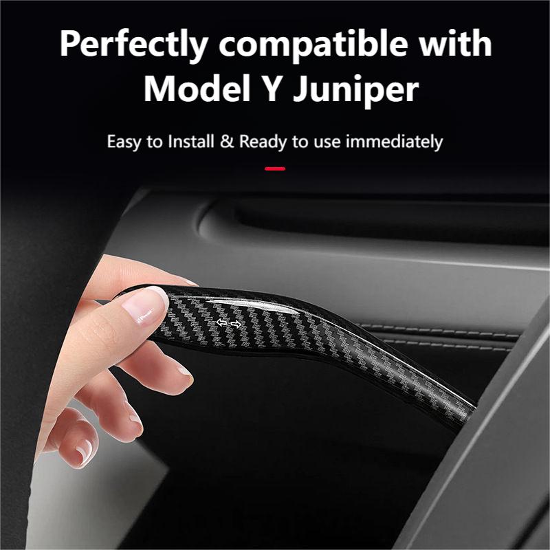 ABS Turn Signal Stalk Cover for Model Y Juniper & Model 3 Highland | TESERY