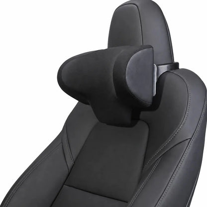 Ergonomic and Slow-Rebound Memory Foam Car Headrest for Model Y & Model 3