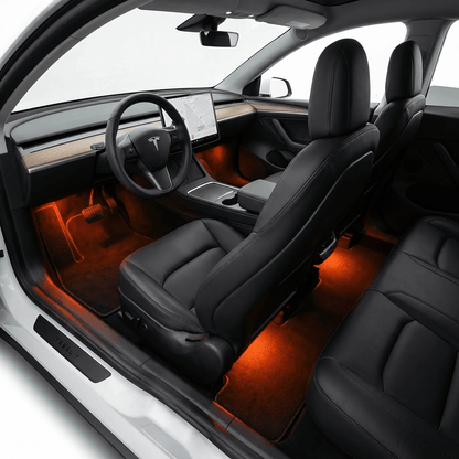 TESERY Multi-Color RGB Footwell LED Lights for Model 3/Y/S