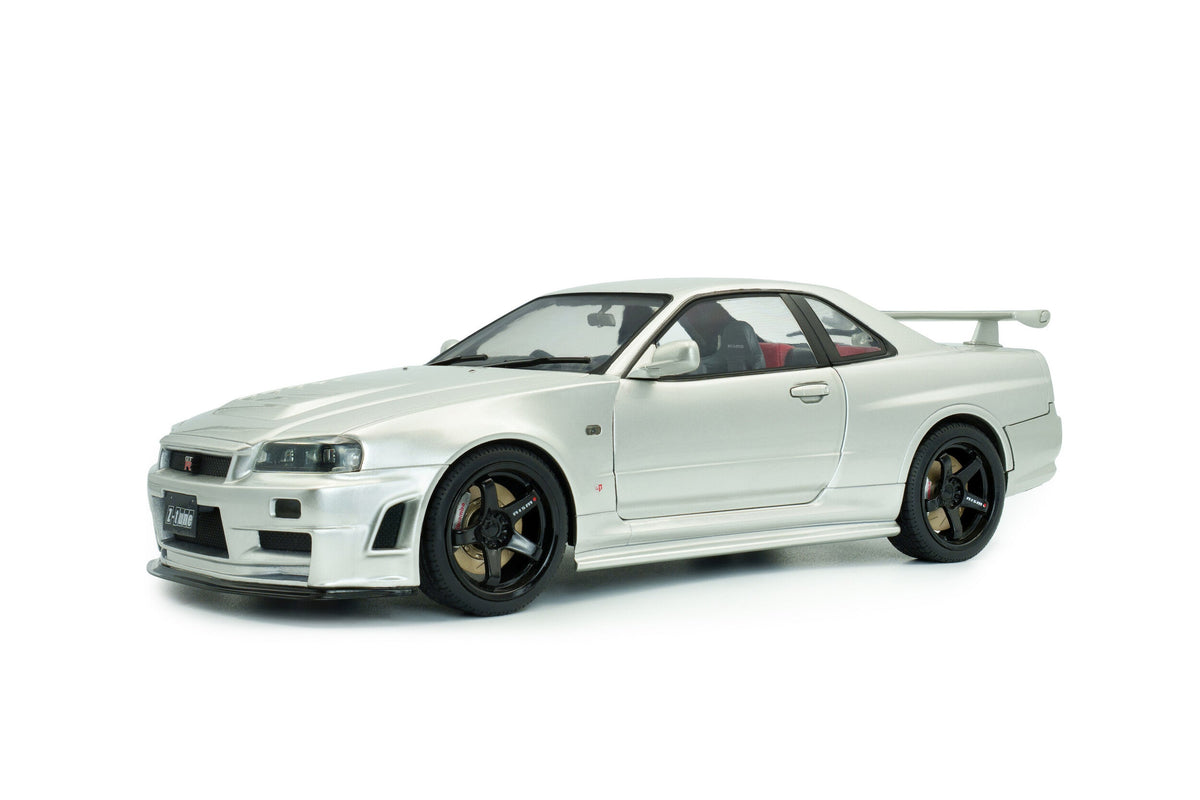 Solido 1:18 NISSAN SKYLINE (R34) GT-R Z TUNE SILVER 1999 S1804312