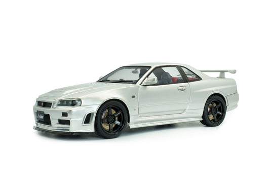 Solido 1:18 NISSAN SKYLINE (R34) GT-R Z TUNE SILVER 1999 S1804312