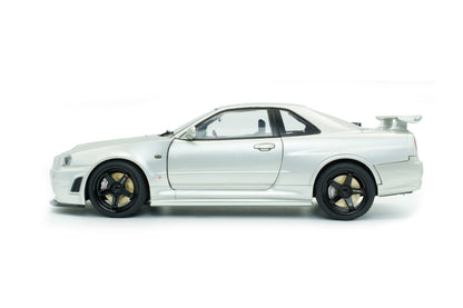 Solido 1:18 NISSAN SKYLINE (R34) GT-R Z TUNE SILVER 1999 S1804312