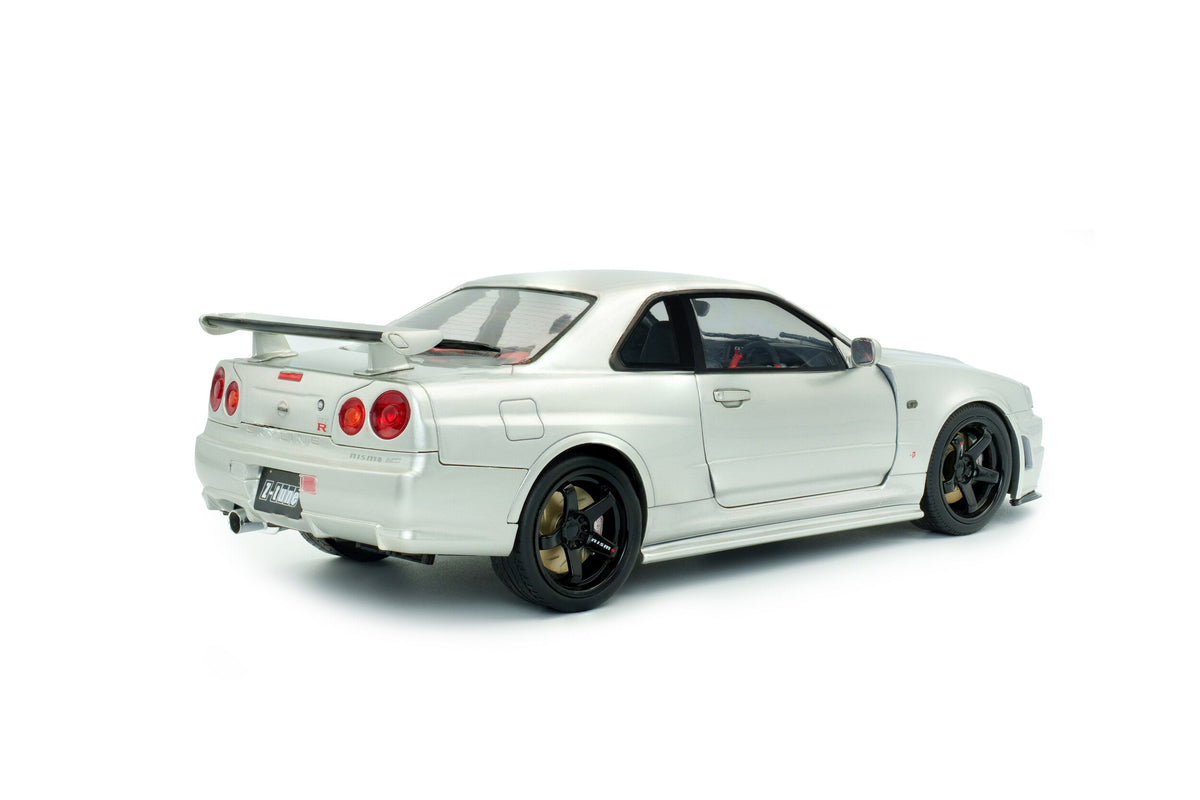 Solido 1:18 NISSAN SKYLINE (R34) GT-R Z TUNE SILVER 1999 S1804312