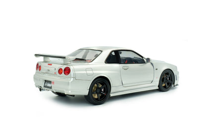 Solido 1:18 NISSAN SKYLINE (R34) GT-R Z TUNE SILVER 1999 S1804312