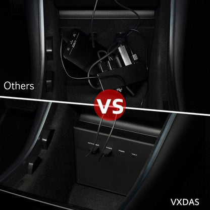 Old style hub USB hub for Tesla Model 3 (2017-2020)